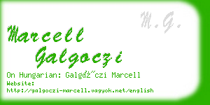 marcell galgoczi business card